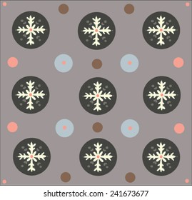 snowflakes ornament
