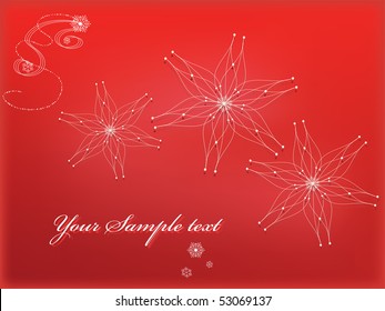 snowflakes pattern