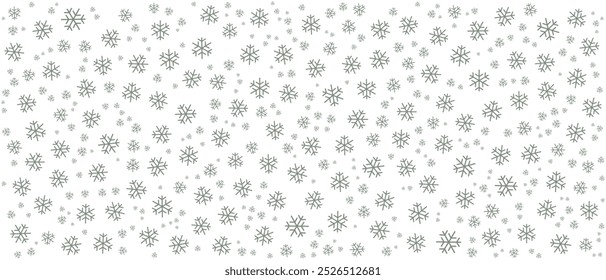 snowflakes pattern design vector background
