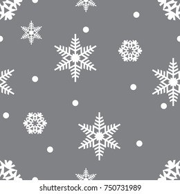 Snowflakes pattern. Endless simple illustration, image. Creative, luxury gradient colorful style. Print card, cloth, wrapping, wrap, wrapper, web, cover, gift, invitation, xmas, Merry Christmas.