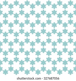 Snowflakes pattern vector, snow texture vector, winter pattern