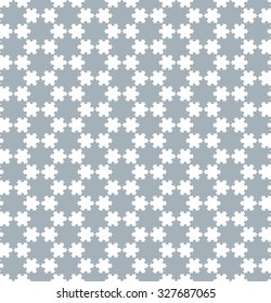 Snowflakes pattern vector, snow texture vector, winter pattern