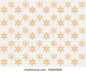 Snowflakes pattern.Snowflakes background vector illustration.