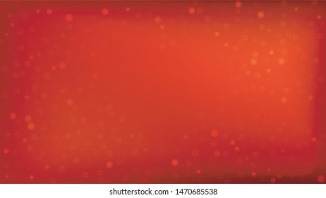 
Snowflakes Red Christmas Background. Element of Design with Snow for a Postcard, Invitation Card, Banner, Flyer.  Vector Falling Snowflakes on a Red Background.
