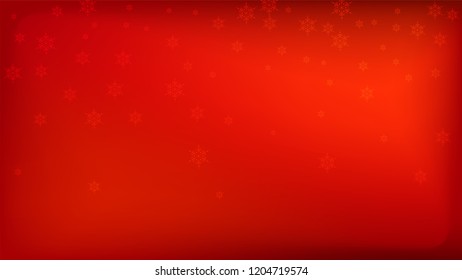 
Snowflakes Red Christmas Background. Vector Falling Snowflakes on a Red Background. Element of Design with Snow for a Postcard, Invitation Card, Banner, Flyer.  
