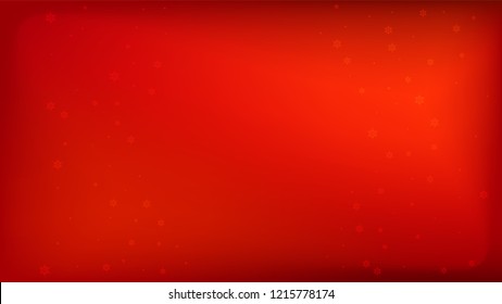 
Snowflakes Red Christmas Background. Vector Falling Snowflakes on a Red Background.
