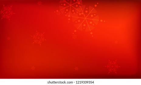 
Snowflakes Red Christmas Background. Vector Falling Snowflakes on a Red Background. Element of Design with Snow for a Postcard, Invitation Card, Banner, Flyer.  
