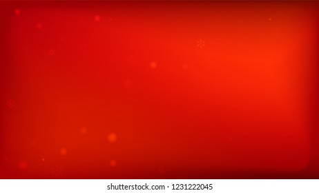 
Snowflakes Red Christmas Background. Vector Falling Snowflakes on a Red Background.
