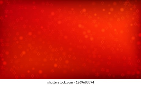
Snowflakes Red Christmas Background. Vector Falling Snowflakes on a Red Background. Element of Design with Snow for a Postcard, Invitation Card, Banner, Flyer.  
