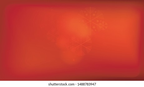
Snowflakes Red Christmas Background. Vector Falling Snowflakes on a Red Background.
