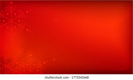 
Snowflakes Red Christmas Background. Vector Falling Snowflakes on a Red Background. Element of Design with Snow for a Postcard, Invitation Card, Banner, Flyer.  
