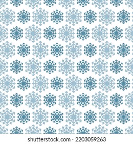 Los copos de nieve tienen un fondo fluido. Patrón para la Decoración de Navidad. Textura de feriado vectorial.