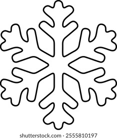 Snowflakes seamless black and white vector