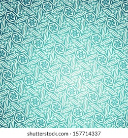 Snowflakes seamless pattern. Kaleidoscope geometric seamless pattern. Abstract vector background. Vector illustration. Eps 10