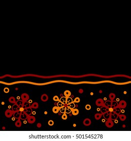 Snowflakes seamless pattern with watercolor effect. Textile print for bed linen, jacket, package design, fabric and fashion concepts. Abstract seamless snowflakes design. Vector seamless background.