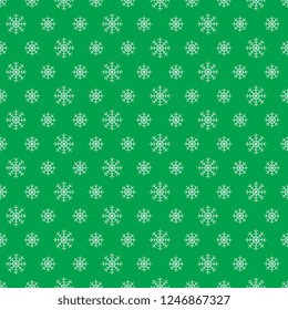 snowflakes seamless pattern. winter vector illustration easy to edit and customize. falling snow ornament. eps 10