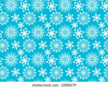 snowflakes seamless texture
