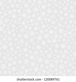 snowflakes - seamless vector background