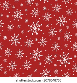 snowflakes seamless winter texture. Winter background. Christmas template.snowflakes seamless winter texture. Winter background. Christmas template.