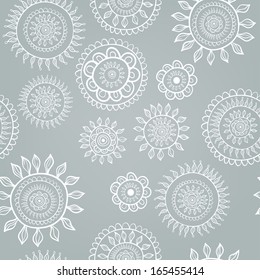 Snowflakes set. Background for winter and christmas theme