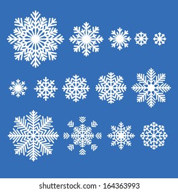 Snowflakes set - Christmas collection