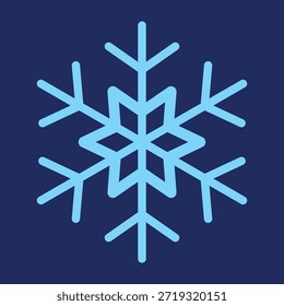 Copos de nieve. Conjunto de Vector de copos de nieve de Navidades. Perfecto para invierno, vacaciones, año Nuevo, estación de esquí, nieve o diseño para niños. Azul y verde azulado invierno copo de nieve ilustración. Iconos de nieve. Copo de nieve blanco.