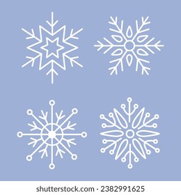 copos de nieve ponen halcón blanco de invierno