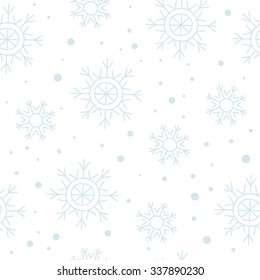 Snowflakes. Snow background. 