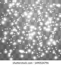 Snowflakes, snow background. Christmas snow for the new year.