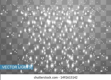 Snowflakes, snow background. Christmas snow for the new year.