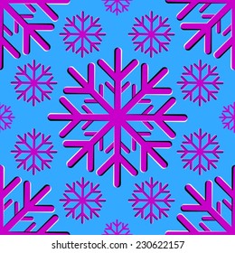 Snowflakes (spin illusion)