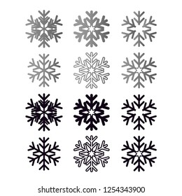 Snowflakes useful, editable. And printable Perfect for use in a wide range of new media templates: Web Marketing Agency, Social Media Services Showcase, Online Marketing Apps, and Web.