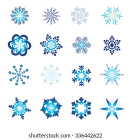 Snowflakes vector