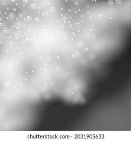 Snowflakes. Vector Christmas and New Year decoration elements.