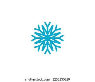 Snowflakes vector icon illustration