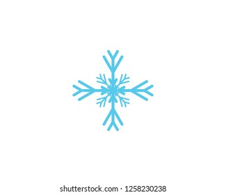 Snowflakes vector icon illustration