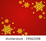 snowflakes vector illustration