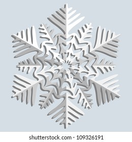 Snowflakes. Vector illustration.