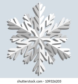 Snowflakes. Vector illustration.