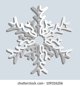 Snowflakes. Vector illustration.