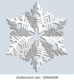 Snowflakes. Vector illustration.