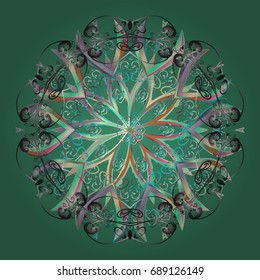Snowflakes. Vector illustration. Vector illustration. Background. 