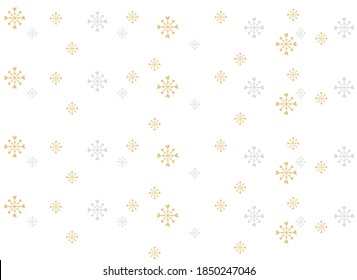 copos de nieve, ilustración vectorial del fondo de navidad