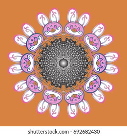 Snowflakes. Vector illustration. Holiday design for Christmas and New Year fashion prints. Vector illustration. Christmas background with snowflakes abstract background. Background.