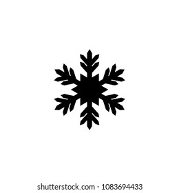 Snowflakes weather icon template