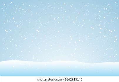 Snowflakes and Winter background, christmas posters, Winter landscape,vector design