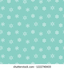 snowflakes winter christmas pattern seamless background