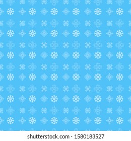 snowflakes wrapping paper blue background new year. vector work stock
