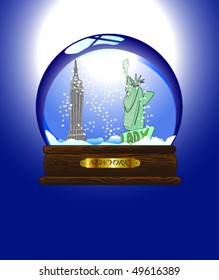 Snow-Globe NYC
