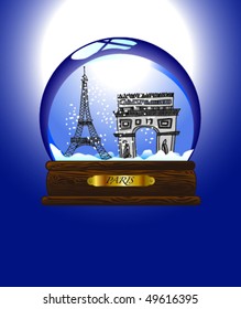 Snow-Globe Paris